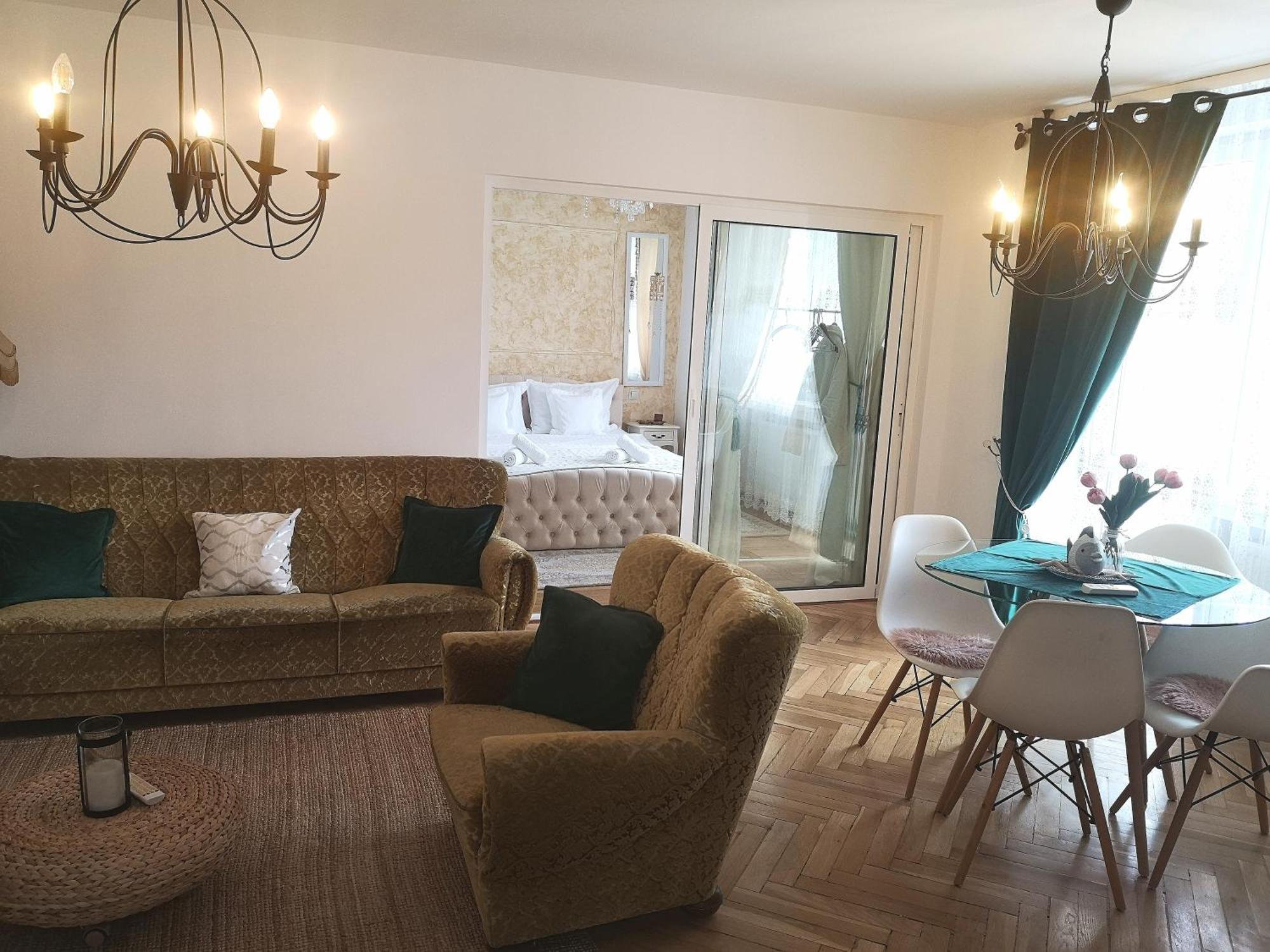Penthouse Luxury Daire Reșița Dış mekan fotoğraf
